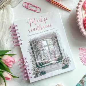 Čitateľský denník Medzi riadkami A5 – ručne vyrobený book journal