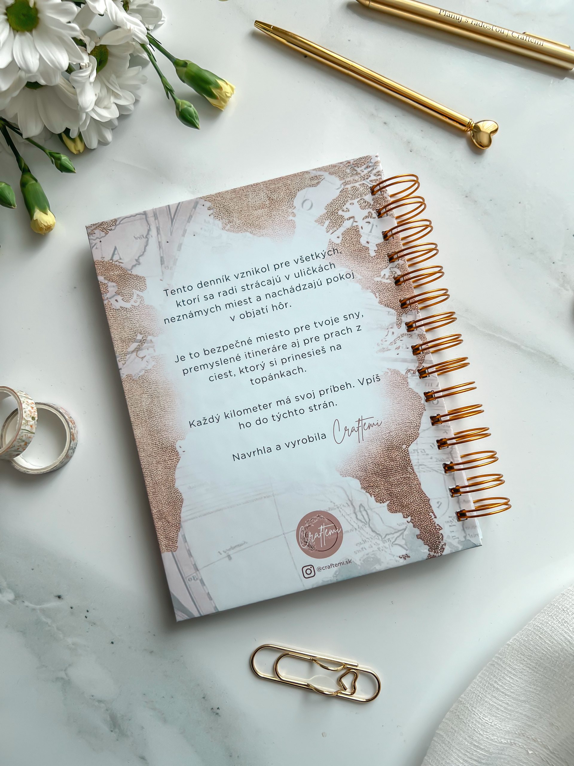 Cestovateľský denník a plánovač CESTA A5 – travel journal s mapami a packing listom – Obrázok 12
