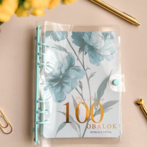 Sporiaca výzva 100 obálok – Bleu Jardin
